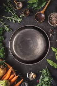 Food Background With Empty Plate Food Menu Design Food Photography Background Food Backgrounds