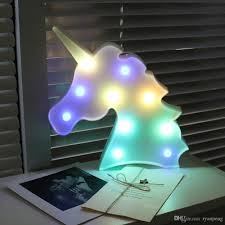 2020 Night Light Unicorn Lamp Led Unicornio Head Childrens Night Light 3d Colorful Lamps For New Year Gift Party Table Decoration From Ryanpeng 43 35 Dhgate Com