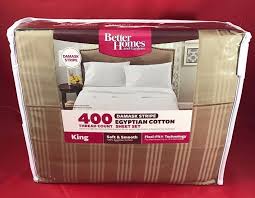 I purchased a set of ivory sheets from walmart about 6 months ago. Better Homes And Gardens 400 Tc King Egyptian Cotton Pillowcases Damask Stripe Sheets Pillowcases Home Garden