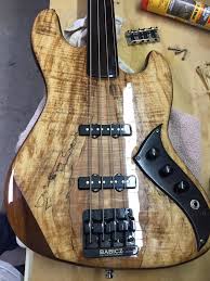 Heath Daniel S Custom Design Fretless Bass Guitar Notes Custom Bass Guitar Guitar