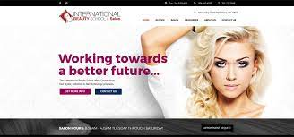 International Beauty School Pro Design Web Design Web Development