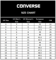 Chucks For Chicks Converse Sizing Guide For Women