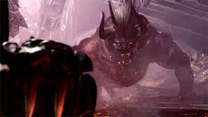 It is a colossal quadruped with purple . How To Beat Behemoth In Monster Hunter World Heavy Com