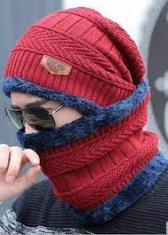 Warm And Thick This Stylish Hat And Neck Warmer Set Is Great For Skiing Snowboarding Motorcycling Or Simply Walk Stylish Hats Neck Warmer Winter Hats For Men