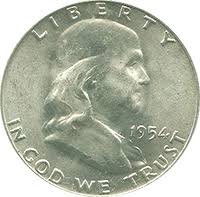 1954 D Ben Franklin Half Dollar Value Cointrackers