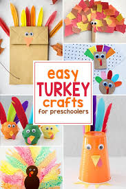 Easy thanksgiving turkey crafts for preschoolers. 50 Easy Turkey Crafts For Preschoolers