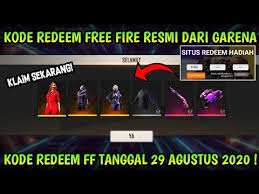 Kamu tidak dapat redeem hadiah dengan akun guest. Segera Klaim 3 Bundle Gratiss Kode Redeem Free Fire Sabtu 29 Agustus 2020 Menarik Co