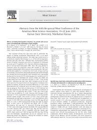Pdf Effect Of Packaging Method On The Shelf Life Of Meatball Made From Sucuk Dough
