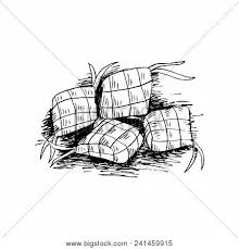 Polish your personal project or design with these ketupat black and white transparent png images, make it even more personalized and more attractive. Sketchy Ketupat Vector Photo Free Trial Bigstock