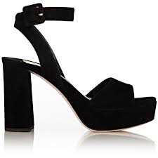 Black Ankle Strap Sandals Heels Miu Miu Women S Suede Ankle Strap Platform Sandals Chunky Heels Sandals Platform Sandals Heels Platform Sandals