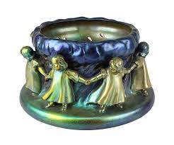 Zsolnay Jugendstil Ubertopf Vilmos Zsolnay Pecs Funfkirchen Ungarn Um 1900 Entwurf Wohl Mack Lajos Nummeriert 7770 Und 7 Sowie 86 Ho Regisegek Porcelan