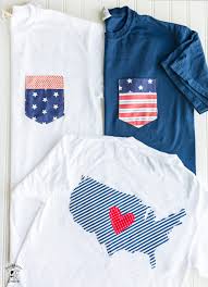 Wooohooo i can't wait for the fourth of july! Cute Easy Diy 4th Of July Shirts Polka Dot Chair