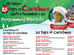 Upcoming 2014 Christmas Holiday Movies Abc Family Christmas Movies 25 Days Of Christmas Christmas Shows