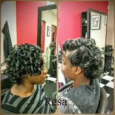 Prom Hairstyles Spiral Curls With Side With Side Finger Waves Hair Styles Spiral Curls Short Hair Styles
