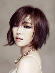 Son Gain Beg Brown Eyed Girls Korean Short Hair Long Hair Styles Thick Hair Styles