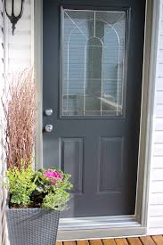 Wrought iron is a softer black with dark grey undertones. Front Porch Reveal New Door Color Satori Design For Living