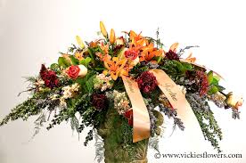What do we call the flat area at the top of the stairs in a house? Casket Sprays Delivered Daily Vickies Flowers Brighton Co Florist