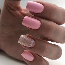 Ногти розовие