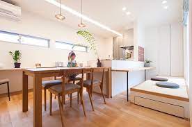 河井 敏宏さんはinstagramを利用しています この動線が素敵 toshihirokawai 天井をすっきりさせて 広く見える空間と 畳コーナーと 窓の付け方が 工夫されてて カウンターの取り合いが 落ち着く空間に キッチンから 見える景気がステキ お庭で子供が