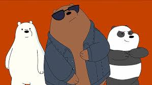 An all new show on cartoon network! Hd Wallpaper We Bare Bears Cartoon Humor Simple Background Wallpaper Flare