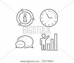 Graph Line Icon Chat Vector Photo Free Trial Bigstock
