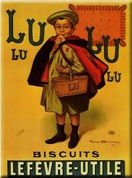 Lu Petit Ecolier Biscuit Plaque Metal Vintage Ancienne Publicite Publicites Retros Affiche Vintage Affiches Anciennes