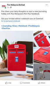 For tracking pos malaysia , enter the tracking number and click track! Syazni Rahim Blog Buku Catatan Peti Pos Peti Pos Notebook