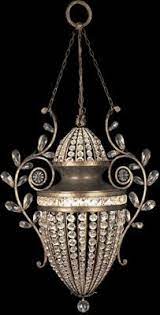 A Midsummer Nights Dream Pendant Lamp With Crystal Strands By Brand Lighting Fine Art Lamps Antique Lamps Mini Pendants