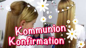 Emo frisuren zum selber machenfestliche frisuren für kurze haareschöne. Konfirmation Kommunion Frisuren Klassisch Einfach Und Schnell Mavie Noelle Youtube