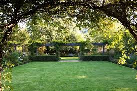 A Stately Ballarat Garden Is Reimagined For The 21st Century With A Pergola Replacing A Tennis Court And Distinct Ro Backyard Outdoor Landscaping Lawn Design