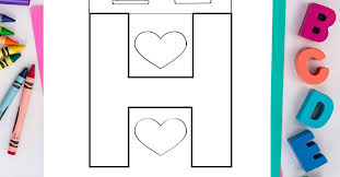 For more ideas see fancy text and coloring pages and mandala coloring sheets. Letter H Coloring Page Download Print Learn Toysmatrix