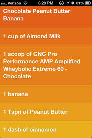 Birthday Cake Protein Shake Gnc Chocolate Peanut Butter Banana Recipe For A Protein Shake Gnctreatyourself Gnc Lean Shake Recipes Chocolate Shake Recipe Protein Shake Smoothie