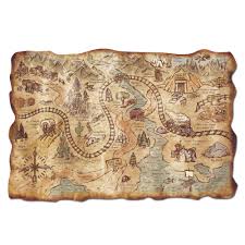 Cowboy Party Decor Prop Favor Old Wild West Gold Rush Mine Treasure Map 12 X18 Treasure Maps Western Theme Party Gold Rush Party