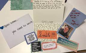 Write something from the heart and include a special gift to make your letters stand out. Open When You Need To Smile Openwhenletters Open When Open When Letters Open When Cards