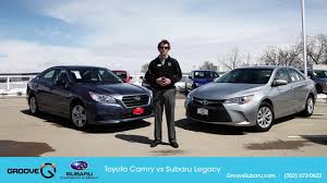 Karşılaştırmalı parametreler üreticisinin resmi veritabanından alınmıştır. Toyota Camry Vs Subaru Legacy Which Is Better Youtube