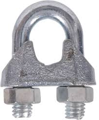 Amazon.com: Galvanized 1/8 Inch Cable Wire Rope Clamps (20 ...