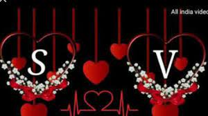 Download this letter v made with hearts photo now. Love Heart V Letter Images