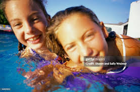 Portrait Of Two Girls High-Res Stock Photo