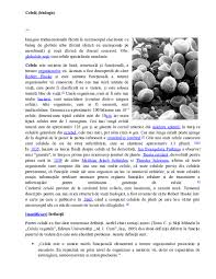 Biologia celulară este ştiinţa care studiază structurile funcţionale şi fenomenele biologice generale, la nivelul tuturor tipurilor de celule. Doc CelulÄƒ Biologie Marina Solot Academia Edu
