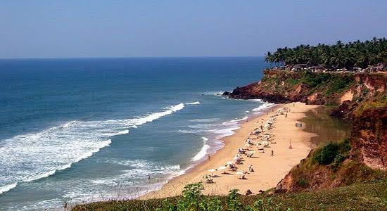 Varkala Cliffside Beach Image 2