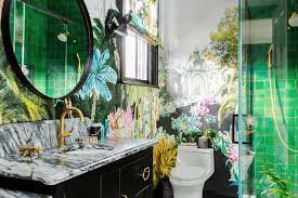 When it comes to boston bathroom remodelers, bath planet has an edge on the competition. This Designer S Whimsical Bathroom Feels Like A Lush Oasis House Home