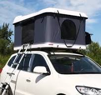 Tente de toit rigide en fibre de verre pour camping en voyage