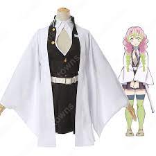 甘露寺蜜璃 コスプレ衣装 鬼滅の刃 かんろじみつり 恋柱 鬼殺隊隊服 コスプレ 衣装 シャツスカート 滅