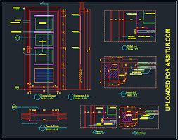 Dan tidak perlu membuat banyak rangka untuk bentuknya. Detail Pintu Swing Dan Kusen Pintu Contoh Gambar Autocad Dwg