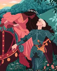 Rachel Eaton On Instagram The Beautiful Lady Without Mercy Classicalredraw Got The Idea For The Classicalre In 2020 Fantasy Concept Art Character Art Funky Art