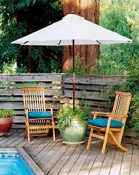Waited 24 hours till dry. Planter Umbrella Stand Sunset Magazine