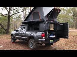 Alu Cab Canopy Camper Truck Camper With Shadow Awning On Tacoma Youtube Truck Canopy Camping Toyota Tacoma Camper Shell Best Truck Camper