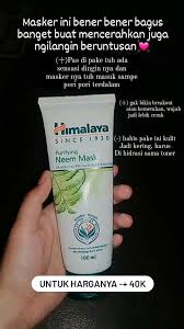 Himalaya Neem Mask Perawatan Wajah Kulit Wajah