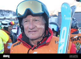 KITZBUEHEL, Austria. , . Franz KLAMMER, Olympic Gold Medal winner, Downhill  race Innsbruck 1976