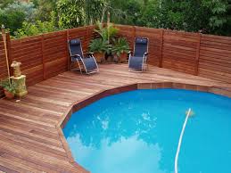The tan 4701033 paint is. 20 Best Above Ground Swimming Pool With Deck Designs